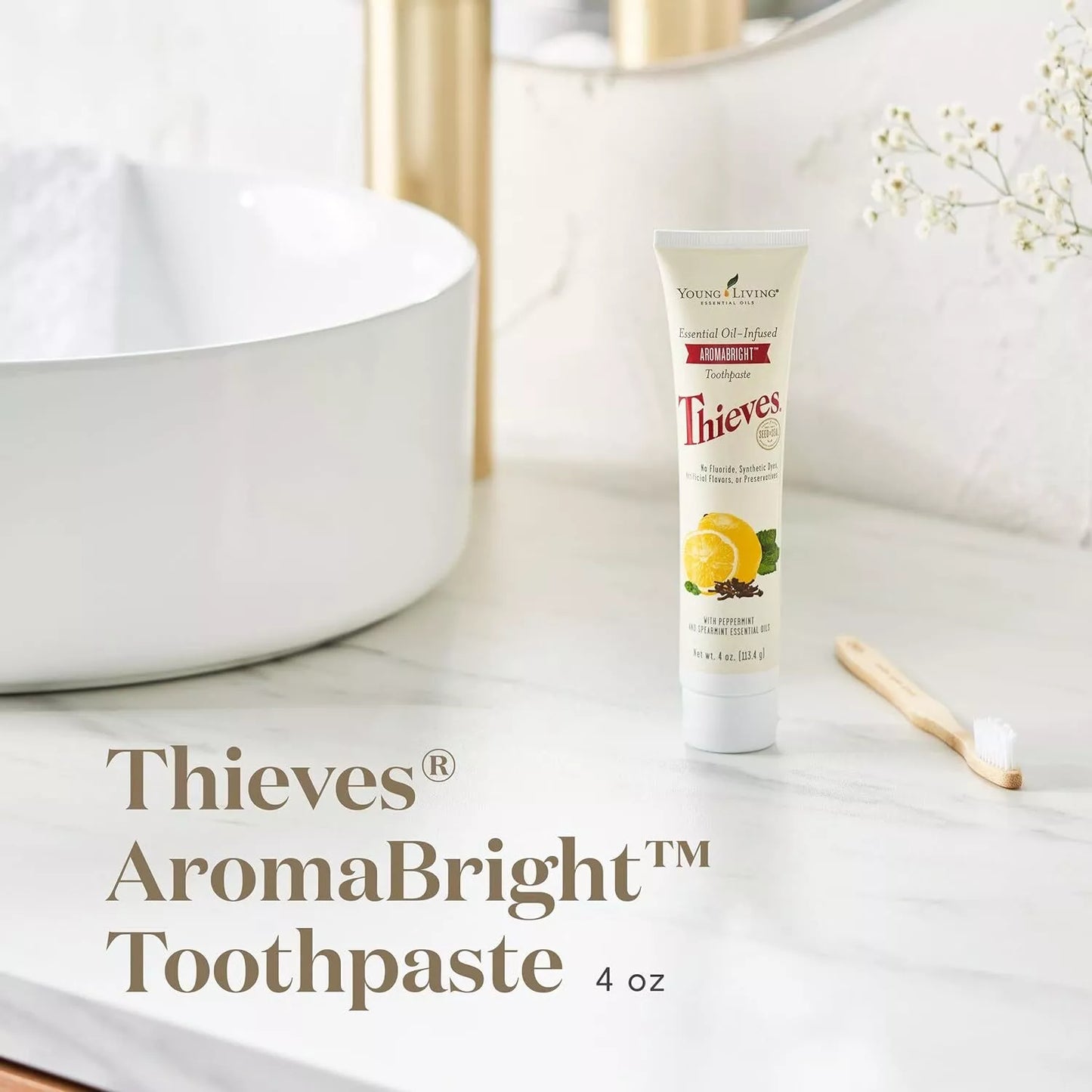 Fluoride free toothpaste