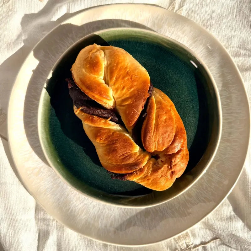 Adzuki Leaf Buns (Red Bean)