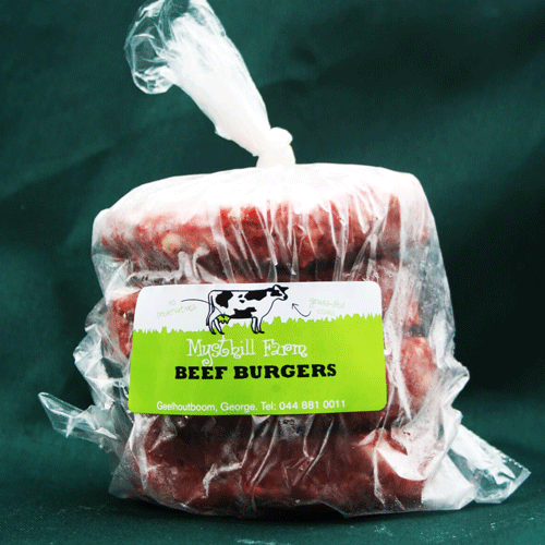 Pure Beef Burger Patties | Free-range