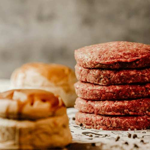 Pure Beef Burger Patties | Free-range