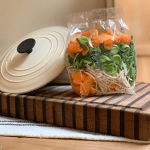 *Organic Pre-cut Veg