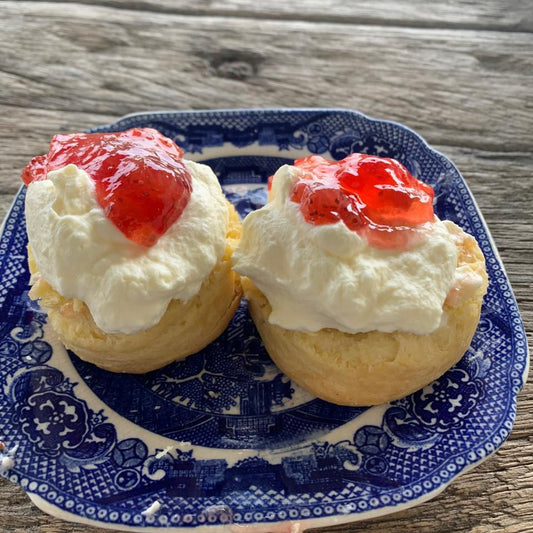 Butter Rich Plain Scones | (4)