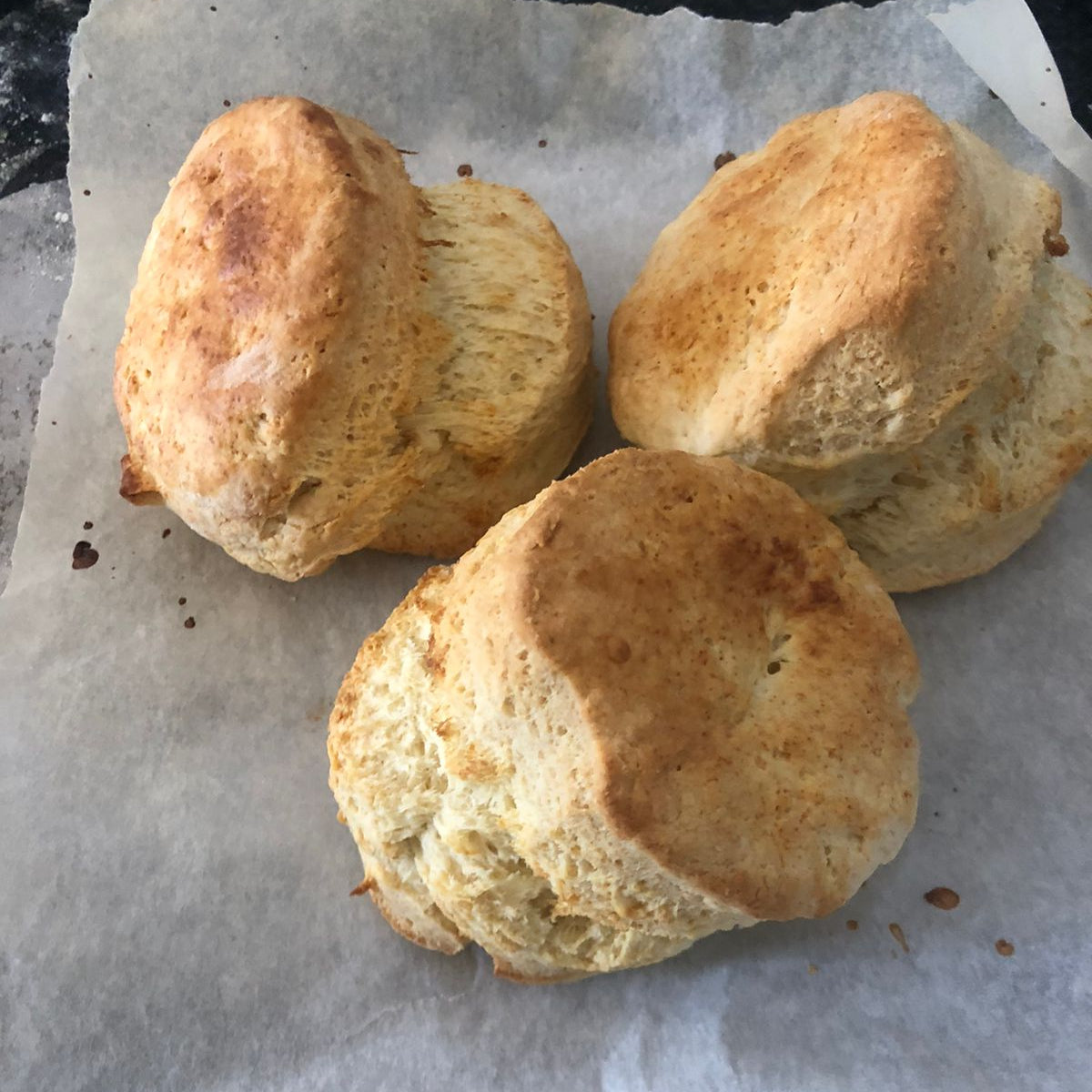 Butter Rich Plain Scones | (4)