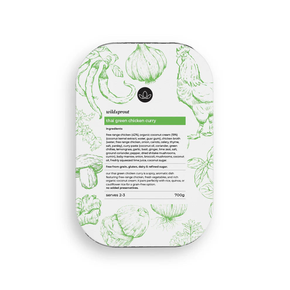 Wildsprout Thai Green Curry 700g